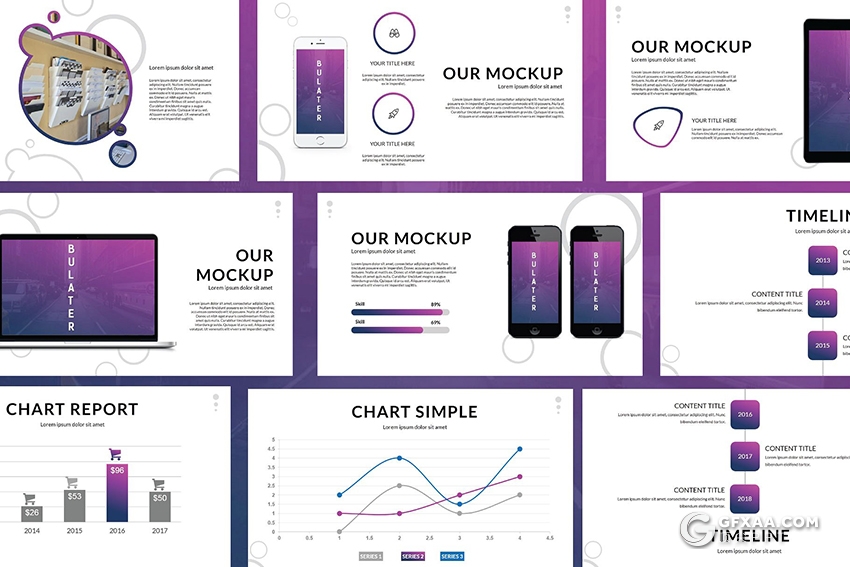 46页欧美商务团队介绍多用途ppt模板 - 顶尖PPT