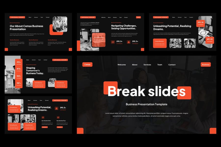 商务企业品牌宣传推广方案PPT模板 - 顶尖PPT