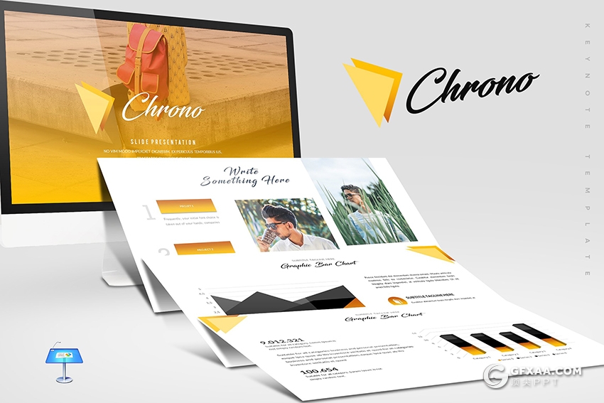 30页时尚服装展示多用途keynote模板 - 顶尖PPT