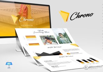 30页时尚服装展示多用途keynote模板 - 顶尖PPT