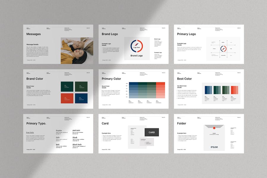 品牌行业指南详细演示文稿PPT模板 - 顶尖PPT