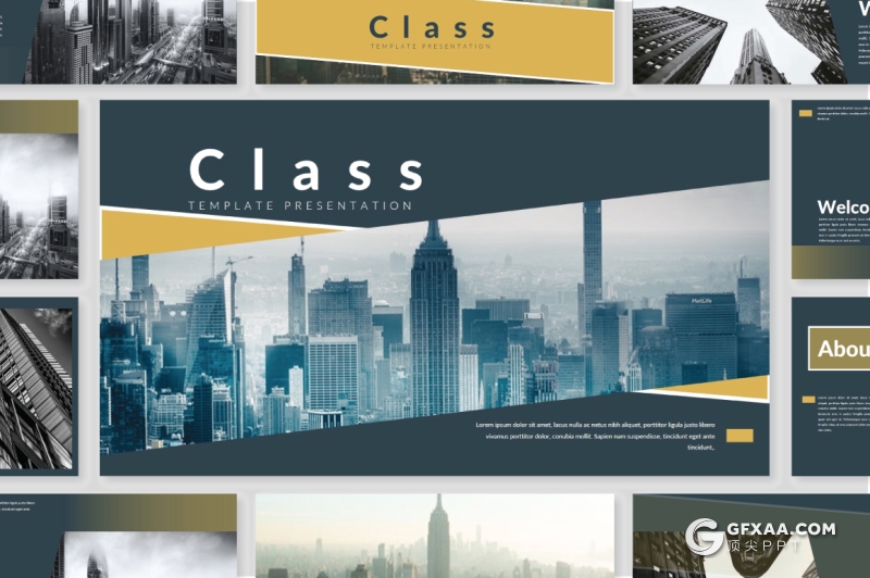 50页简约大气产品介绍展示PPT模板 - 顶尖PPT