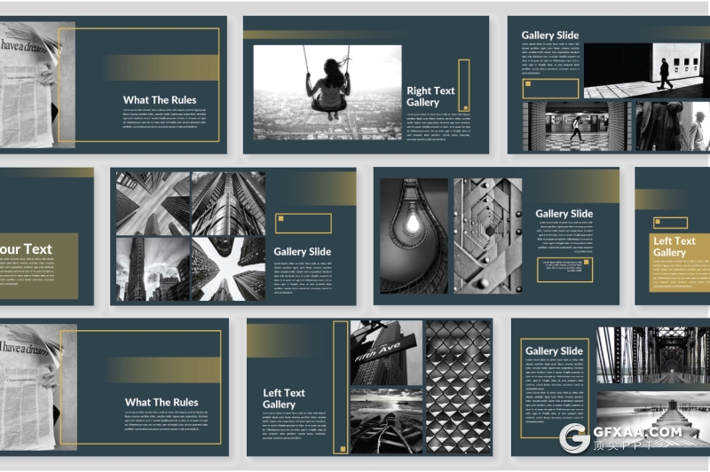 50页简约大气产品介绍展示PPT模板 - 顶尖PPT