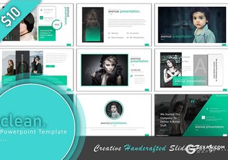 54页欧美高端商务风格ppt模板 - 顶尖PPT