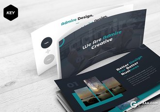 30页5种配色欧美商务通用keynote模板 - 顶尖PPT