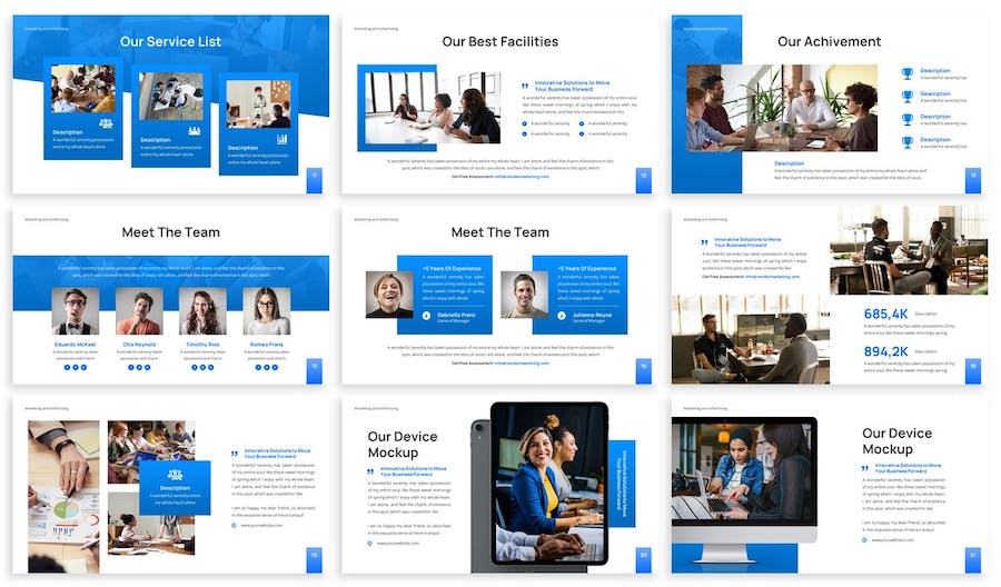 产业链供应商多用途PPT模板 - 顶尖PPT