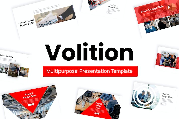 红色现代商业项目合作企业介绍PPT模板 - 顶尖PPT