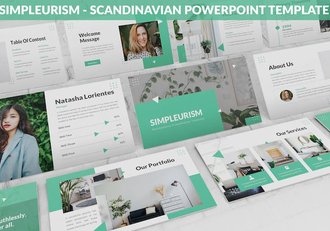 设计美学讲述展示风格应用方案PPT模板 - 顶尖PPT