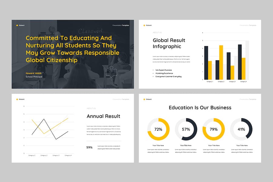 教育课程讲述展示方案Keynote模板 - 顶尖PPT