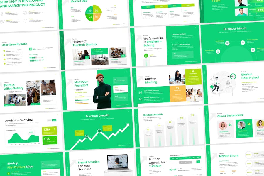 融资路演项目推介Keynote模板 - 顶尖PPT