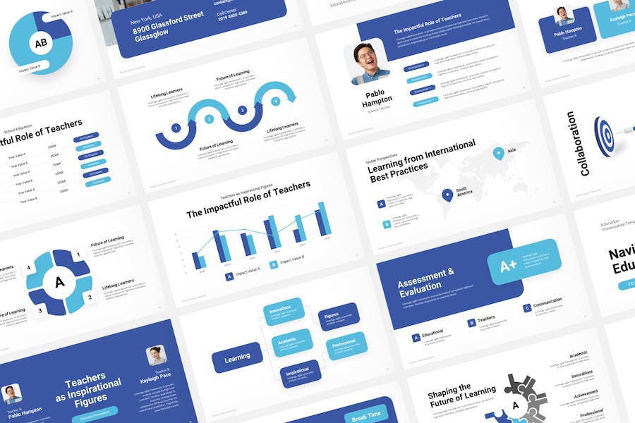 学校教育奖学金方案制度建设PPT模板 - 顶尖PPT