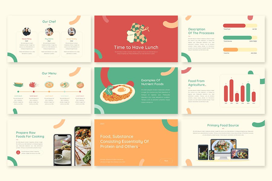 清新风格展示PPT模板 - 顶尖PPT