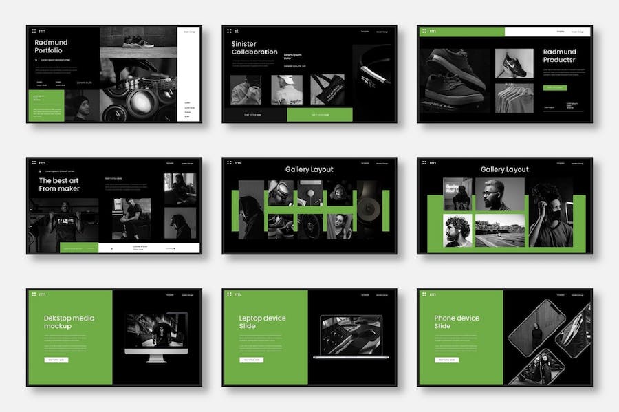 商务品牌推广营销策略市场分析PPT模板 - 顶尖PPT