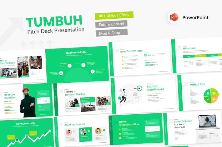 融资路演商业演讲PPT模板 - 顶尖PPT