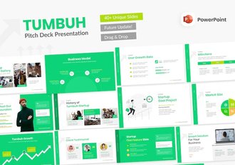 融资路演商业演讲PPT模板 - 顶尖PPT