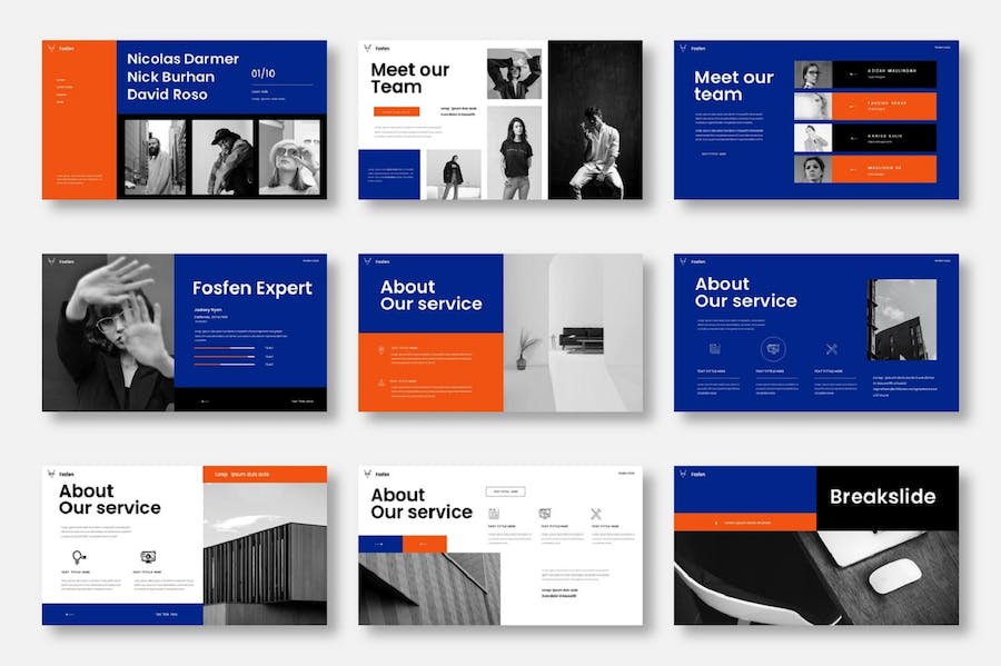 国外商务通用PowerPoint模板 - 顶尖PPT