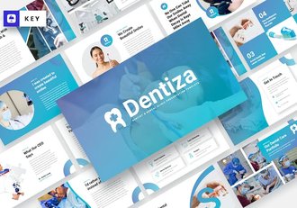 牙科诊所业务介绍主题演讲Keynote模板 - 顶尖PPT