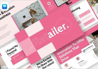 零售商业务介绍展示keynote模板 - 顶尖PPT