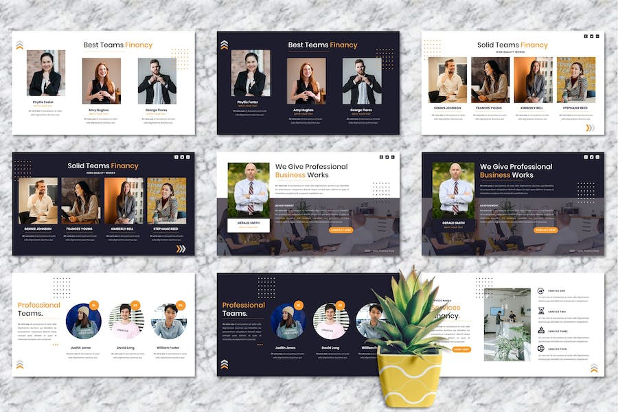 财务金融创意方案演讲PPT模板 - 顶尖PPT