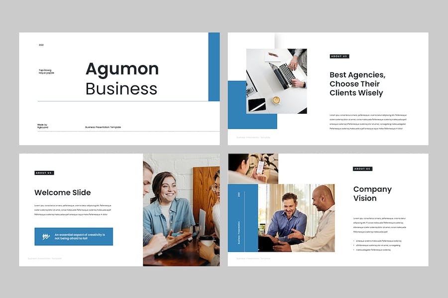 商业营销核心策略Keynote演示模板 - 顶尖PPT