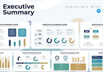 商业执行总结报告企业管理层汇报Keynote - 顶尖PPT