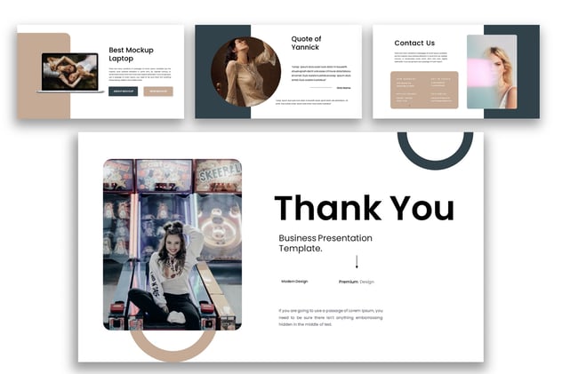 商务项目展示工作汇报PPT模板 - 顶尖PPT