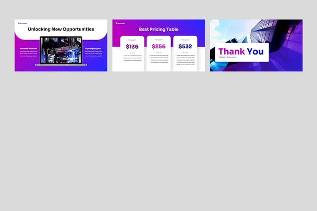 科技未来人工智能AI PPT模板 - 顶尖PPT