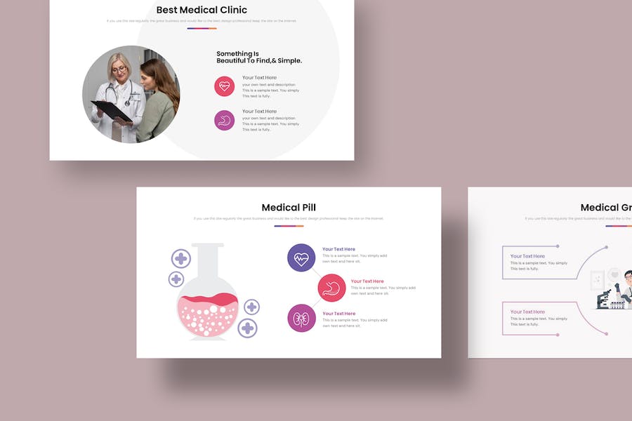 医疗行业学术知识讲授方案PPT模板 - 顶尖PPT