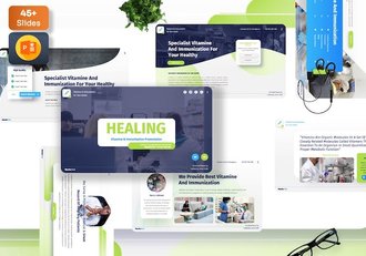 医疗健康免疫治疗知识宣传PPT模板 - 顶尖PPT