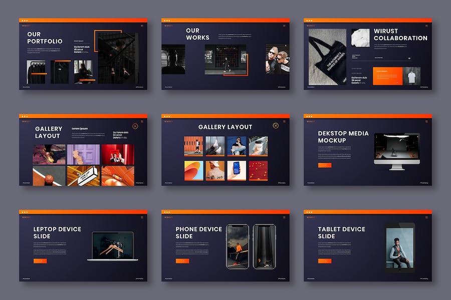 企业产品服务解决方案展示介绍PPT模板 - 顶尖PPT