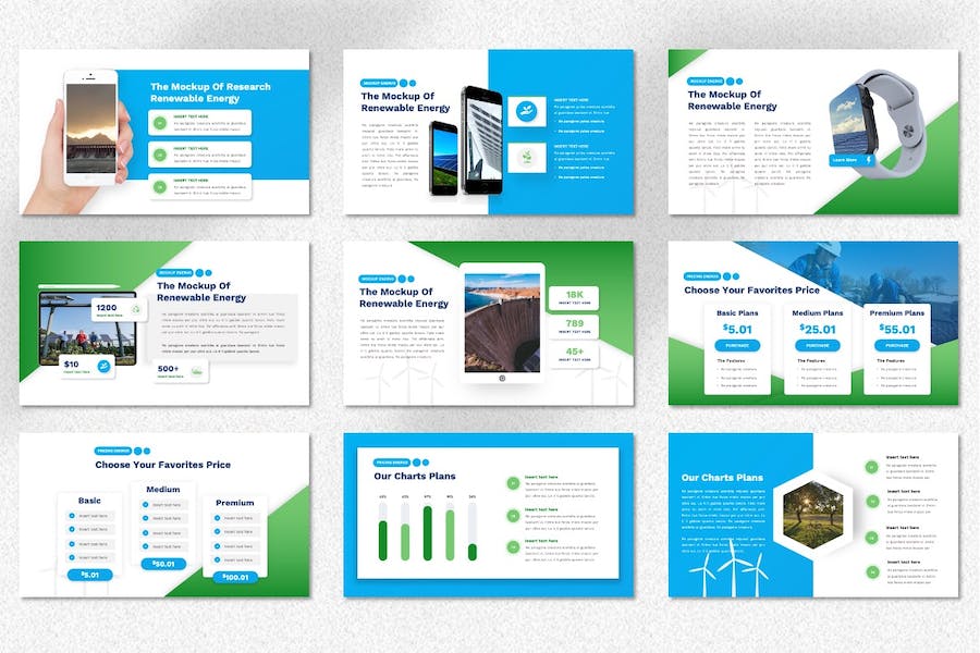 能源替代能源环保推广Keynote模板 - 顶尖PPT