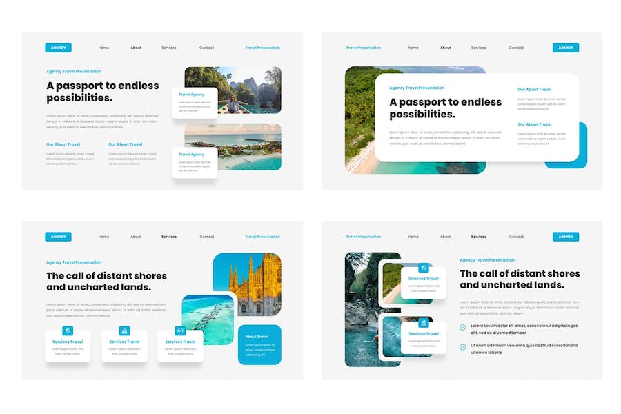 旅游旅行社线路推介方案PPT模板 - 顶尖PPT