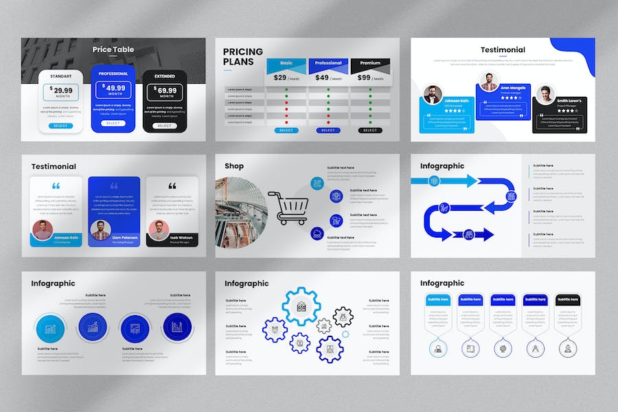 商业创业融资计划书PPT模板 - 顶尖PPT