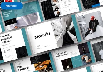 国外年终工作总结暨新年计划商业商务keynote模板 - 顶尖PPT