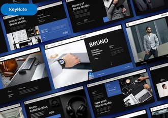 现代商务企业项目融资路演推介Keynote模板 - 顶尖PPT