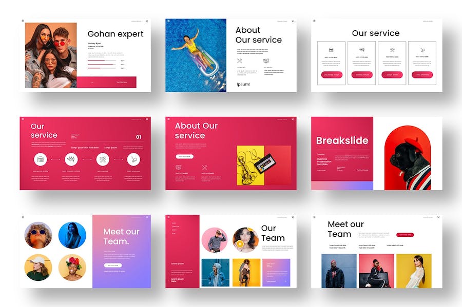 商务品牌推广营销策略方案PPT模板 - 顶尖PPT