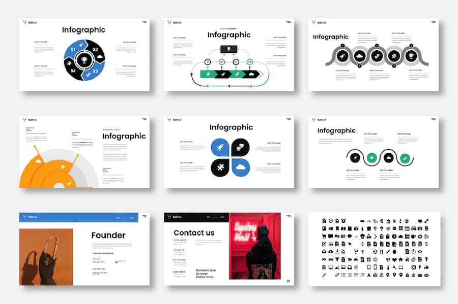 商务企业合作洽谈方案Keynote模板 - 顶尖PPT