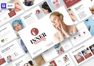 美容化妆品keynote模板 - 顶尖PPT