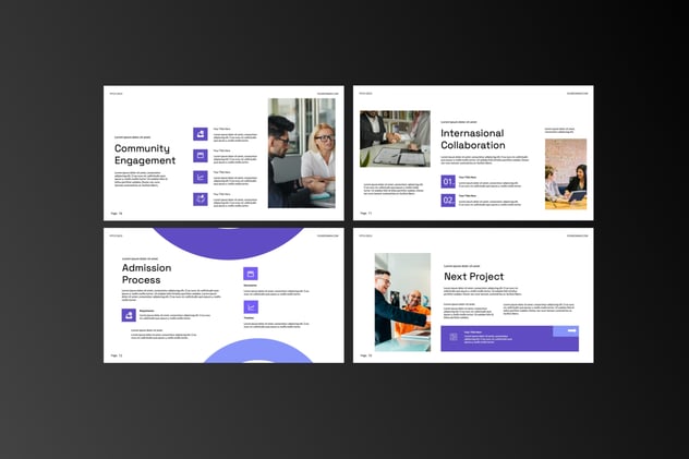 简约风格创业项目Keynote演示模板 - 顶尖PPT