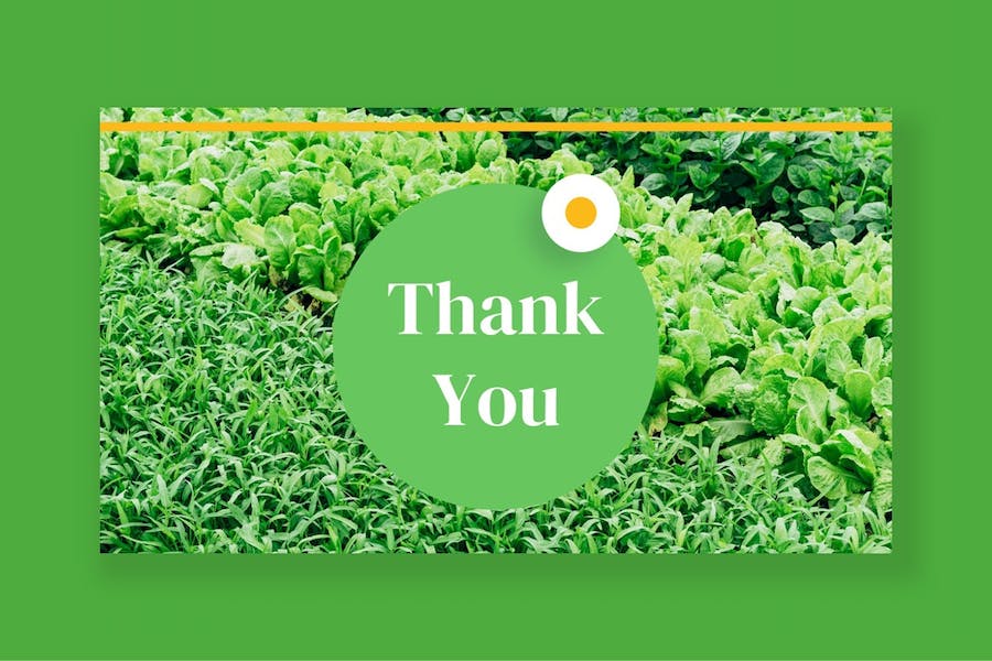 健康绿色安全食品keynote模板 - 顶尖PPT