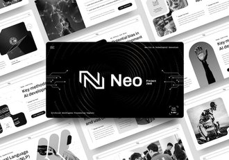 人工智能创新技术讲述应用方案展示Keynote模板 - 顶尖PPT