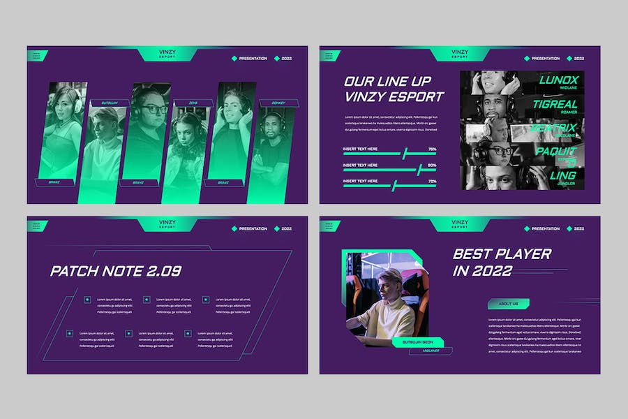 电竞游戏赛事策划运营方案Keynote模板 - 顶尖PPT