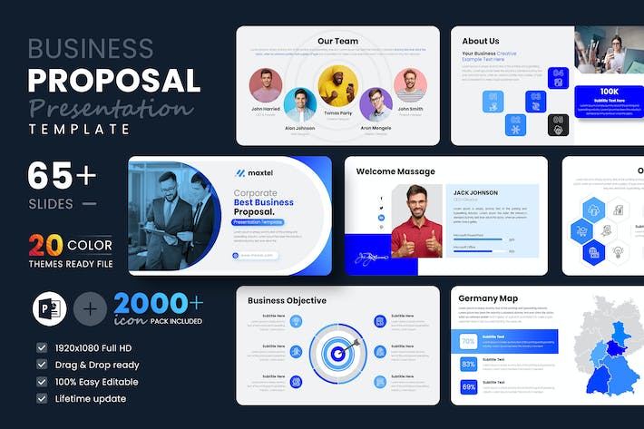 商业融资建议书方案PPT模板 - 顶尖PPT