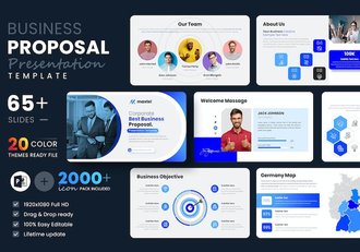 商业融资建议书方案PPT模板 - 顶尖PPT