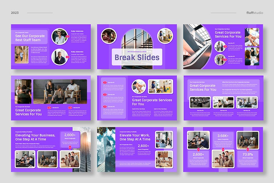 企业品牌宣传商务营销推广PPT模板 - 顶尖PPT