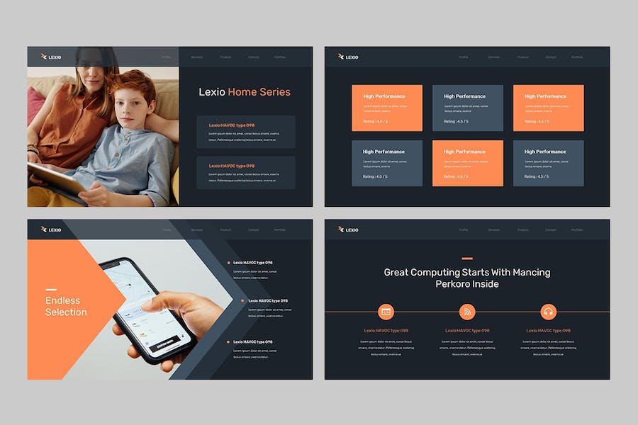 技术服务公司产品报价PowerPoint模板 - 顶尖PPT