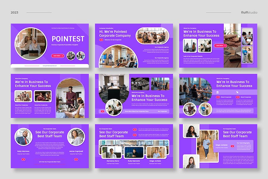 企业品牌宣传商务营销推广PPT模板 - 顶尖PPT