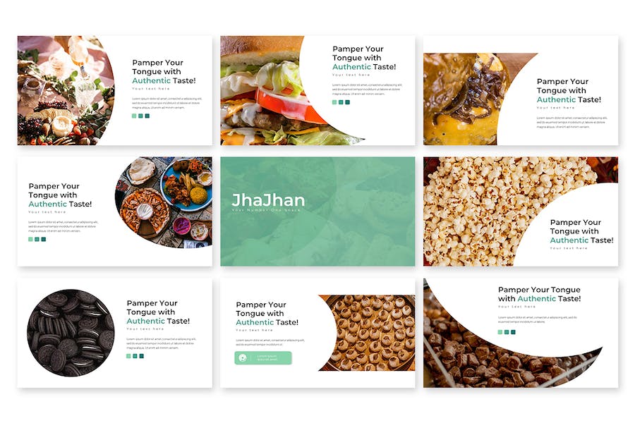 美食餐饮品牌推广运营PPT模板 - 顶尖PPT