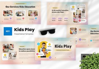 教育课程教学讲述方案Keynote模板 - 顶尖PPT