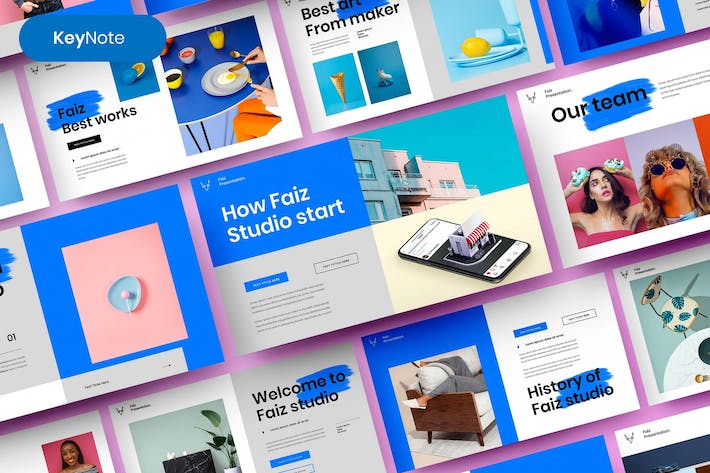 商业融资计划书创业项目融资Keynote模板 - 顶尖PPT